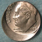1983-P Roosevelt Dime — photo from another recent sale