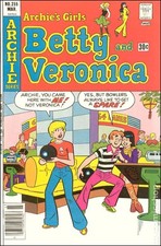Archie's Girls Betty and Veronica #255 VG 1977 Stock Image Low Grade