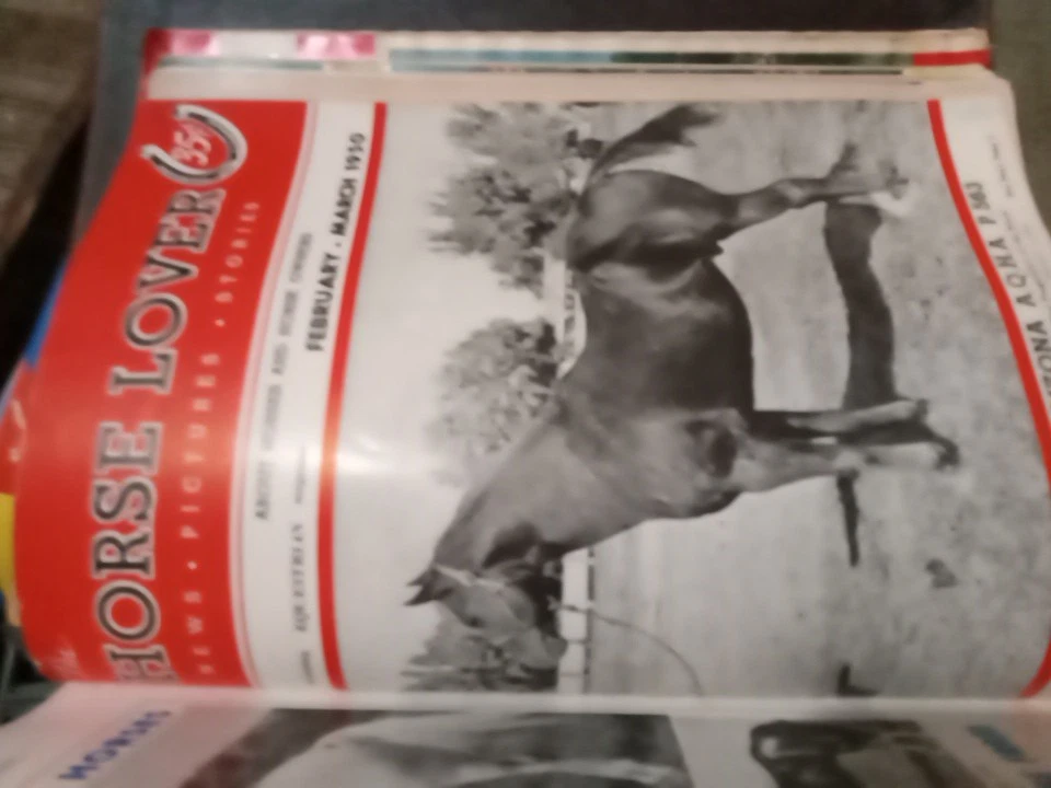 Complete Set 1950 Horse Lover’s Magazine Lot of 6  Western Equestrian - Image 2 of 4