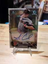 2016 BOWMAN CHROME PROSPECT AUTOGRAPHS SAMUEL COONROD AUTO SAN FRANCISCO GIANTS