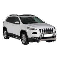 FrontbüGel FrontschutzbüGel FüR Jeep Cherokee 2013-2018 ø63Mm Stahl Silber