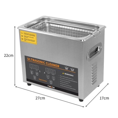 Digital Ultrasonic Cleaner 3L Professional Commercial Stainless Steel Ultra - Picture 5 of 11