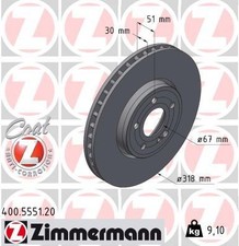Zimmermann 400.5551.20 TARCZA HAM./PRZ/ DB CLA /C118/ 19- für MERCEDES-BENZ 400. Zimmermann 400.5551.20 TARCZA HAM./PRZ/ DB CLA /C118/ 19- für MERCEDES-BENZ 400.