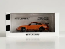 Brand New 1:43 Minichamps 2006 Porsche 997 911 GT3 RS in Orange Limited Edition!