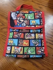 Nintendo Super Mario Bros Folding Lunch Bag Bioworld 2020