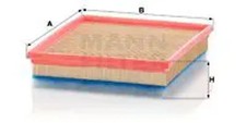 Luftfilter Filtereinsatz C 2687 MANN-FILTER für FORD KA STREET KA