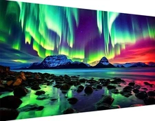 igoodom Large Diamond Painting, Aurora Art Kits 5X5X0.5, MZ0837 