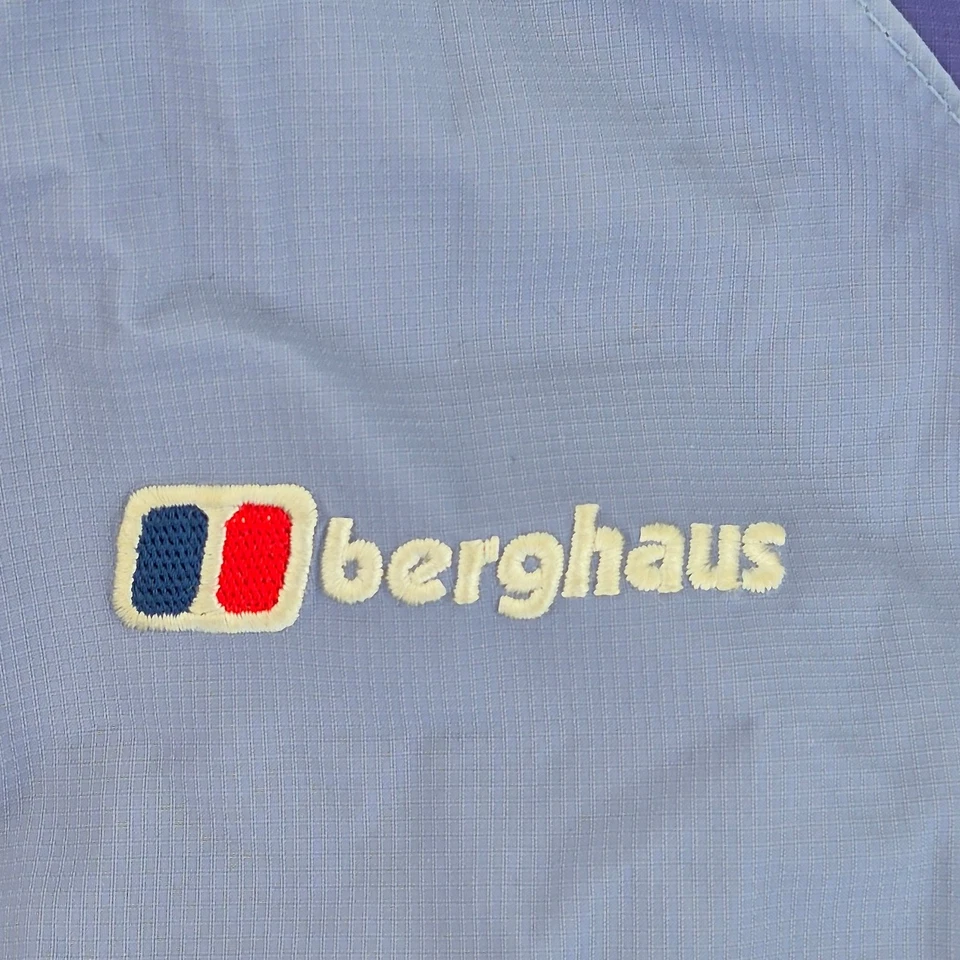 Chaqueta BERGHAUS AQ2 12 Azul Mujer Poliéster Impermeable Abrigo con Capucha Acolchado Foto 4 de 4