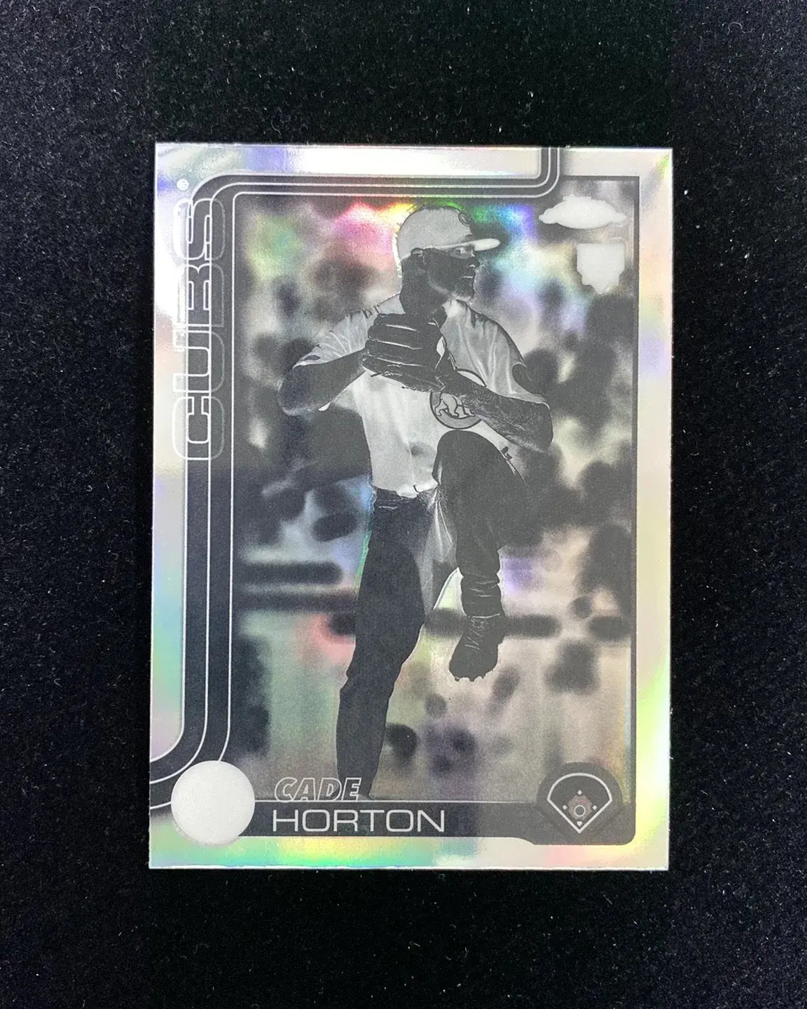 2025 Topps Chrome Update Cade Horton #USC63 Negative Refractor RC Rookie QI95
