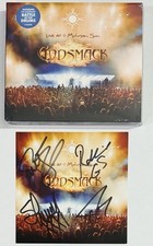 SIGNED Godsmack LIVE MOHEGAN SUN Photo Cover Card & CD BAS Beckett COA AUTOGRAPH