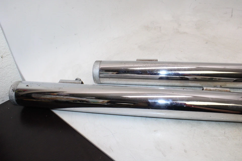 99-09 SISTEMA SILENCIADOR ESCAPE COMPLETO YAMAHA ROAD STAR XV1600A OEM Foto 2 de 4