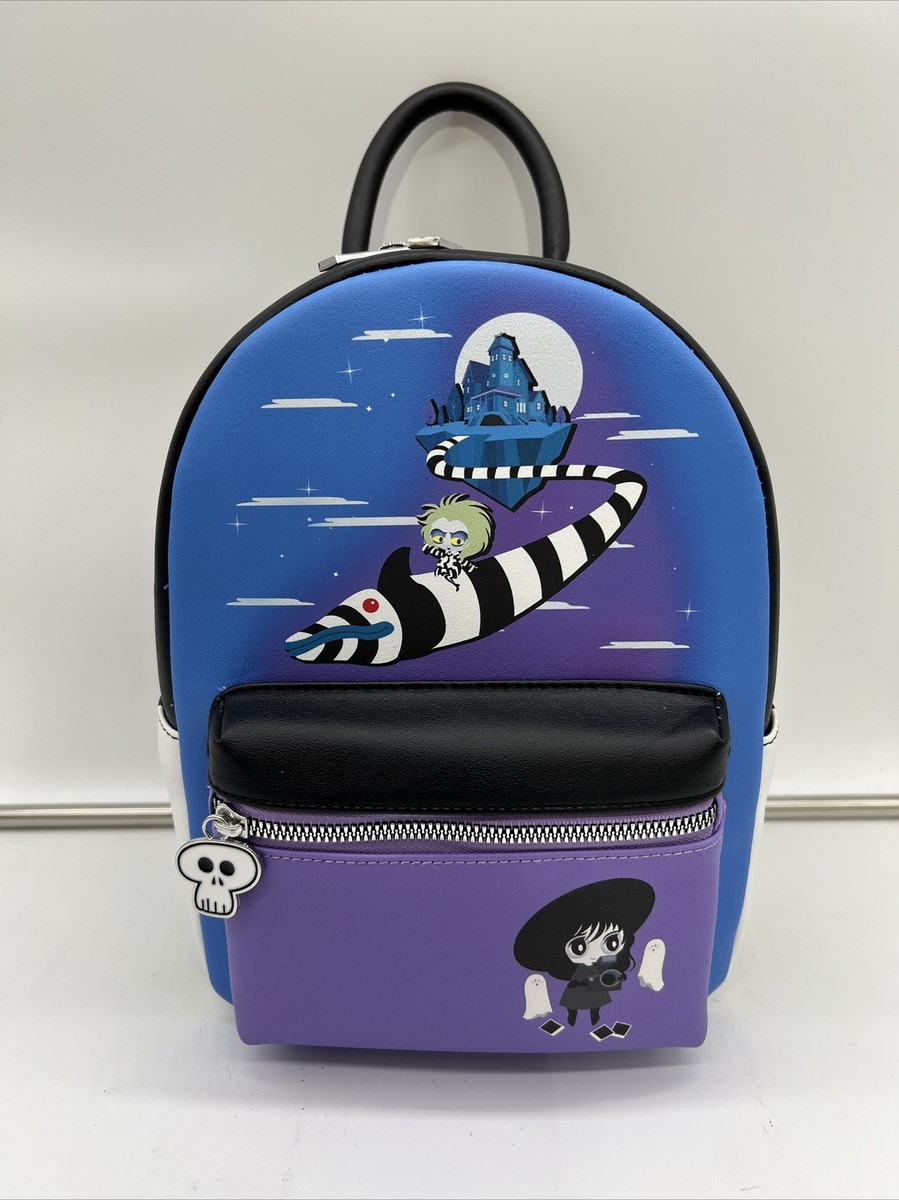 Her Universe Beetlejuice Sandworm Mini Backpack New with Tags NWT Her Universe Beetlejuice Sandworm Mini | Mercari main image 3