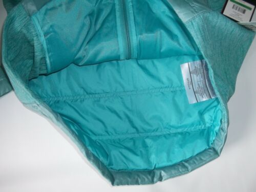 SPYDER Teal 500 DOWN Insulated SOLITUDE DWR Hooded JACKET Womens Size LARGE NEW - Picture 4 of 8