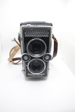Rollei Magic II w/ Leather Case Rare Film Camera 120 Medium Format