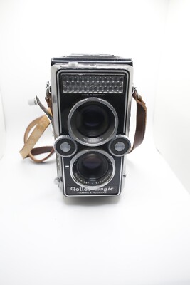 Rollei Magic II w/ Leather Case | Rare Film Camera | 120 Medium