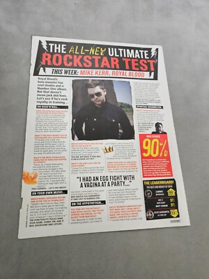 TPEEP242 MAGAZINE ARTICLE & PICTURE 11X8'' MIKE KERR 