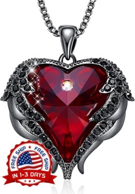 Collares de alas de ángel, regalos para San Valentín o el Día de la Madre US NEW