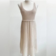 NWT Urban Outfitters Margot - Bohemian Crochet Midi Dress - Cream, size XS