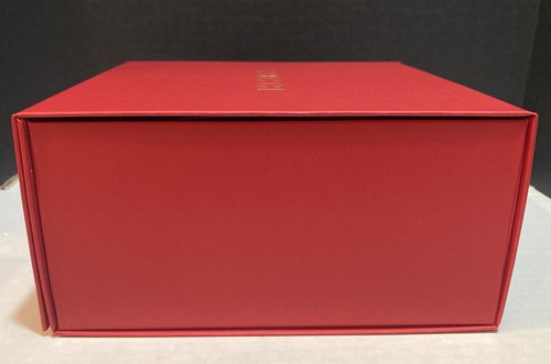 Authentische Gucci mittelgroße kleine rote leere Geschenkbox mit Seidenpapier NIE BENUTZT - Bild 11 von 17