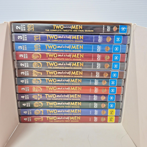 Two and a Half Men Complete Series 1-12 DVD Box Set PAL Region 4 - Picture 4 of 6