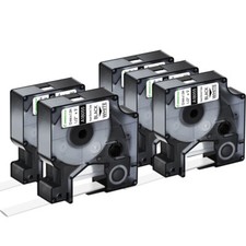 18055 Industrial Heat Shrink Tube Label Tape for DYMO Rhino ILP-219 PL300 5Packs