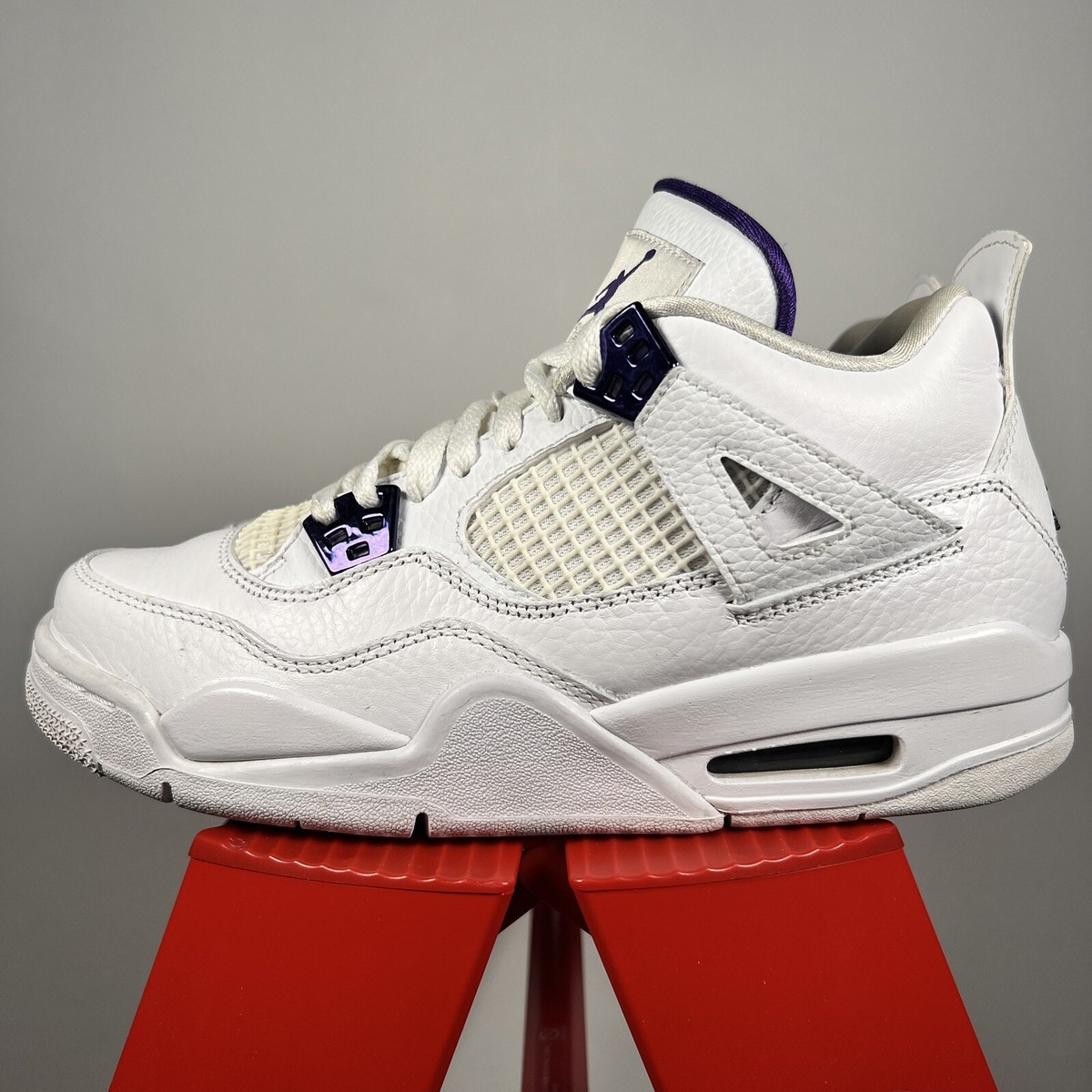Jordan 4 Purple Metallic (408452-115) Size: 7Y | eBay Jordan 4 Purple Metallic (408452-115) Size: 7Y | eBay