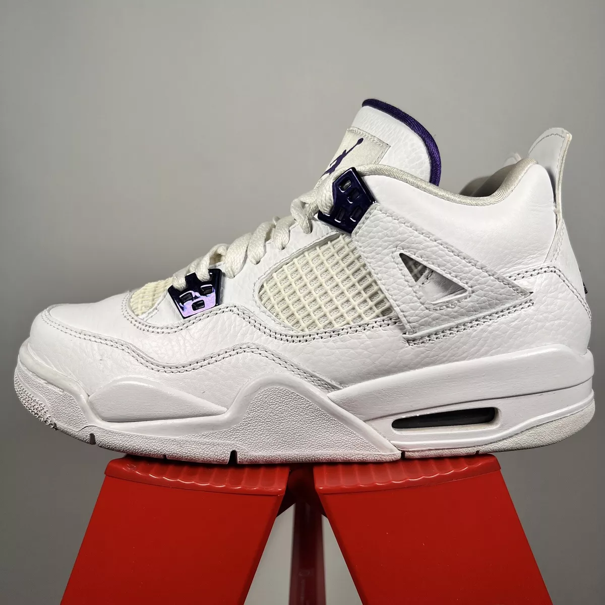Purple metallic sneakers clearance