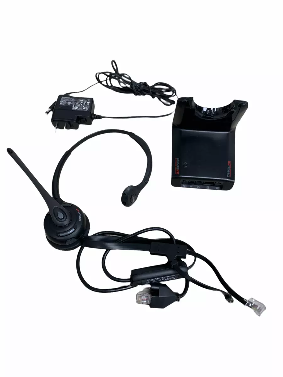 Plantronics CS500XD Extreme Density Headset C054 XD1 Pre owned Tested GRADE A