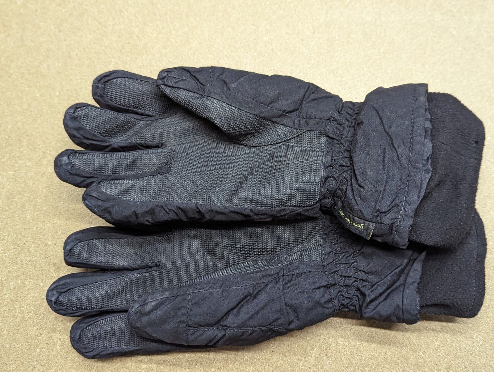 SALOMON Gore Tex Guanti da sci taglia small 6 5 impugnatura 5 dita incrociate outdoor