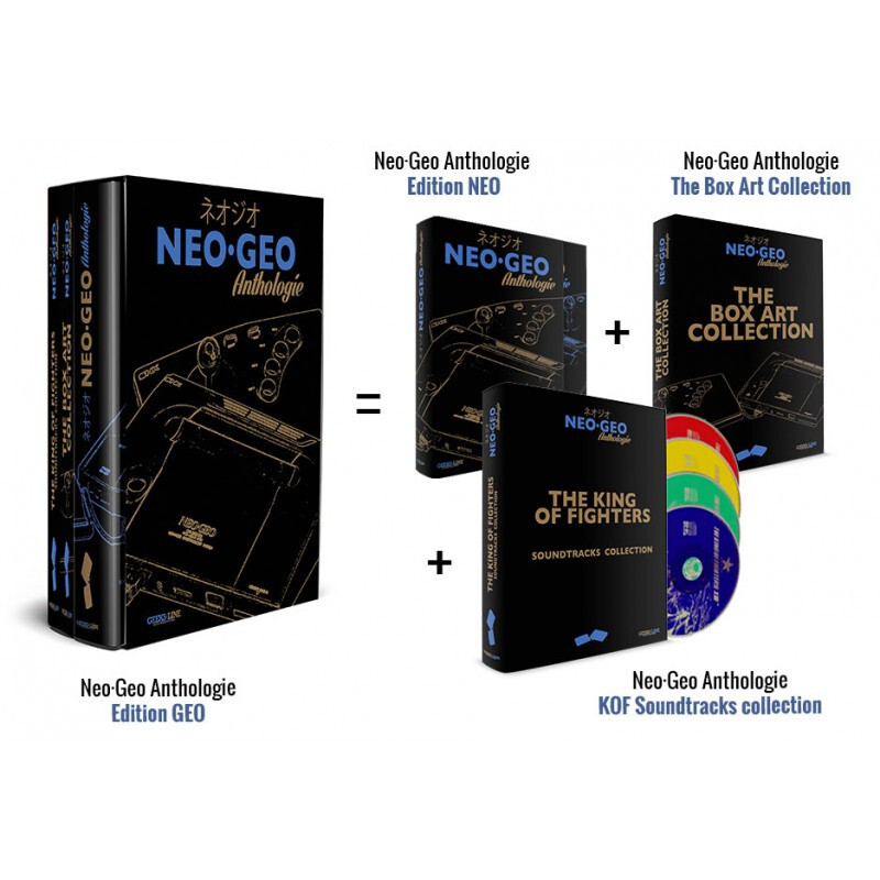 Anthologie NEO-GEO Coffret Collector Pro-Gear ravivez vos souvenirs d'arcade