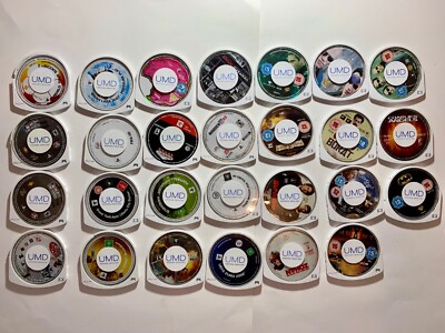 SONY PSP GAMES & MOVIES: MULTIPLE TITLES, ALL WORKING *READ DESCRIPTION*