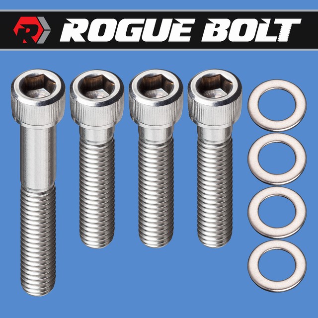 SBC BBC SHORT WATER PUMP BOLTS STAINLESS KIT SMALL BIG BLOCK CHEVY 350