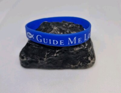 Guide Me Lord Silikonarmband  Motivation Silkon Armband Jesus Christ Band 