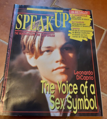 SPEAK UP - LEONARDO DI CAPRIO ROMEO+JULIET (RIVISTA FASCICOLO ORIGINALE)
