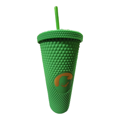 24oz Oogie Boogie Studded Tumbler Green Soft Touch Nightmare Before Christmas - Picture 7 of 11