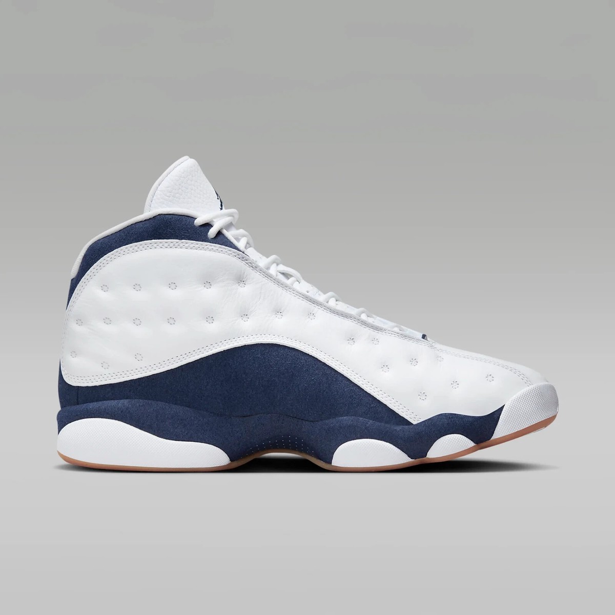 New Nike Air Jordan 13 Retro Shoes - White/ Midnight Navy (414571