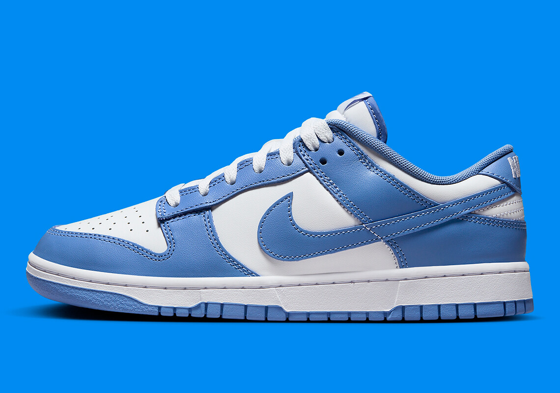 Мужские новые кроссовки Nike Dunk Low Polar Blue White DV0833-400