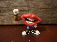 Tang 1989 Big Mouth Lips General Foods Hardees Applause 2  PVC Figure