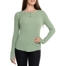 Cuddl Duds SoftWear Stretch Base Layer Top - Long Sleeve (A4) NWT