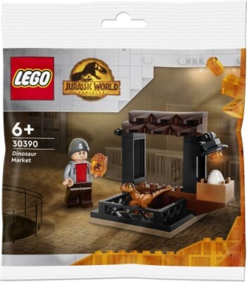 LEGO JURASSIC WORLD DOMINION 30390 Dinosaur Market / Polybag / NEW