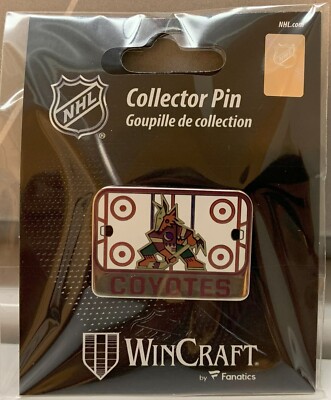 ARIZONA COYOTES HOCKEY ICE RINK COLLECTOR PIN NEW WINCRAFT