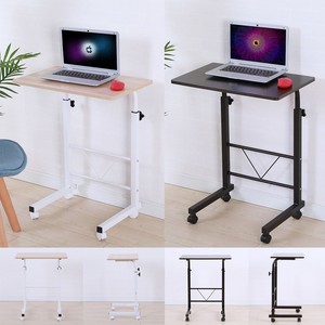 Details About Rolling Side Table Sofa Snack Offee Desk Laptop Pc Couch Cart Tray Study Office