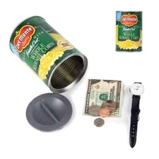 Mealivos Fake Can Diversion Safe，Perfect for Hiding Storage Key，Cash ，Jewelry...