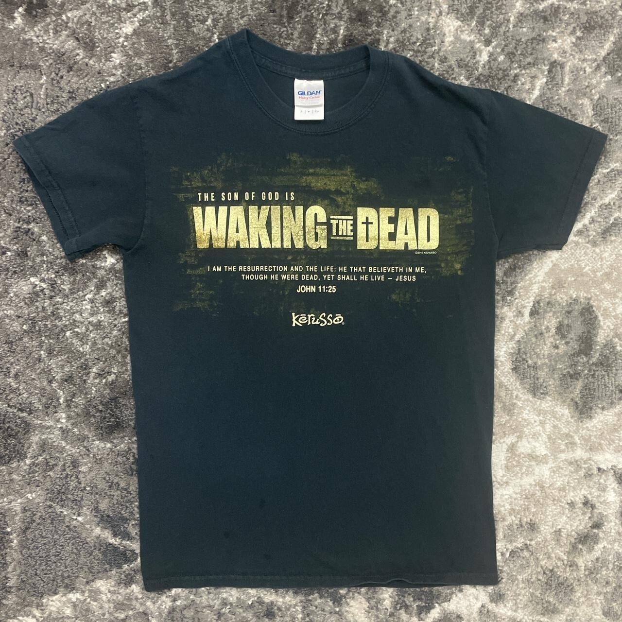 Vintage Jesus Shirt Mens Small Kerusso The Walking Dead Parody Christian Bible