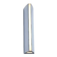 Led Alu AußEnwandleuchte Leo Chromfarben 30X6,5Cm Lutec 5192701118 Eco-Light