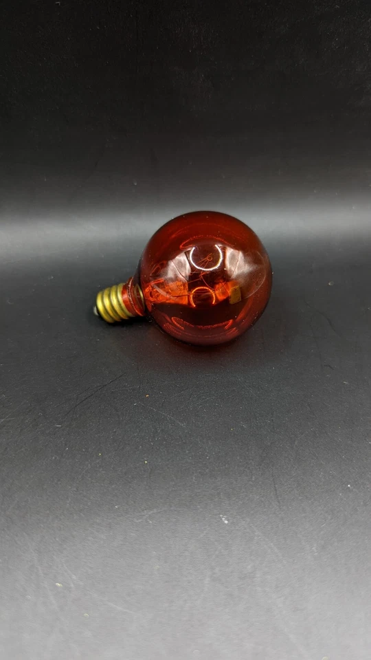 Satco S3836 10 Watt Transparent Amber 1-1/2 in. Dia. 120 Volt Candelabra Base - Image 2 of 4