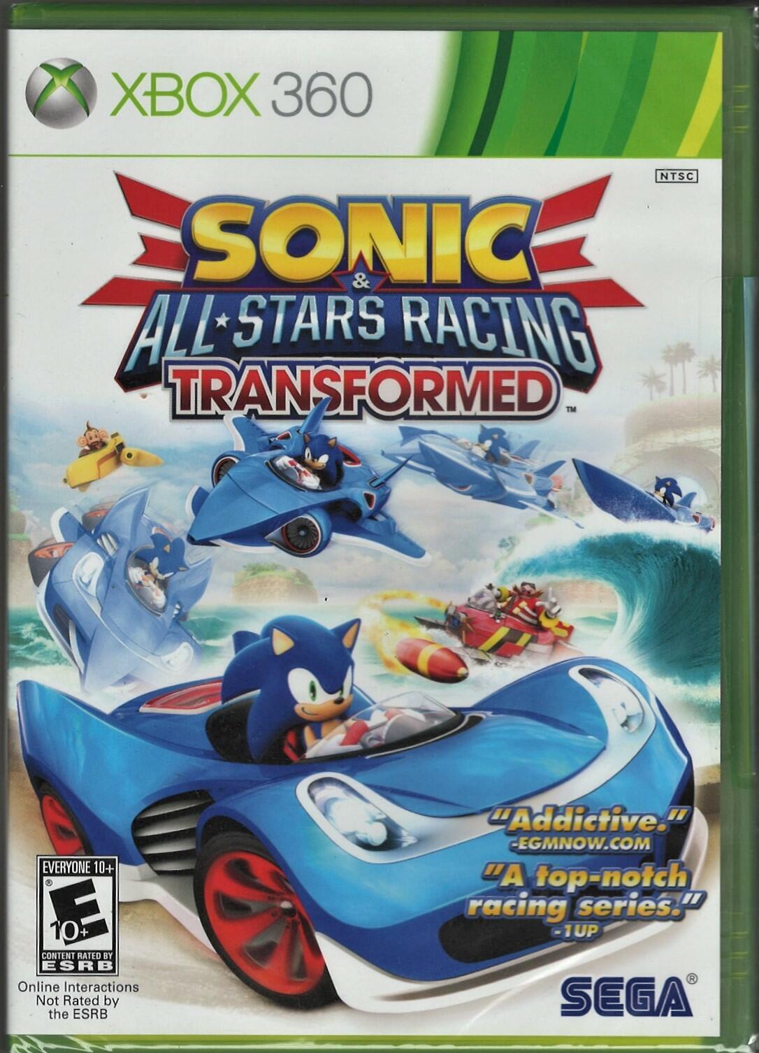 Sonic e Sega All-Stars Racing Transformed Xbox One/360 (Seminovo