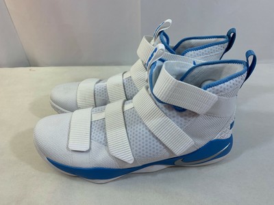 lebron soldier 11 white and blue