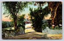 Vintage Postcard Riverton park Portland Maine