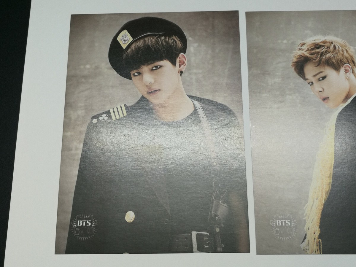 BTS The Red Bullet Hello Session Signed Photocards Official BTS The Red Bullet Hello Session Signed Photocards Official